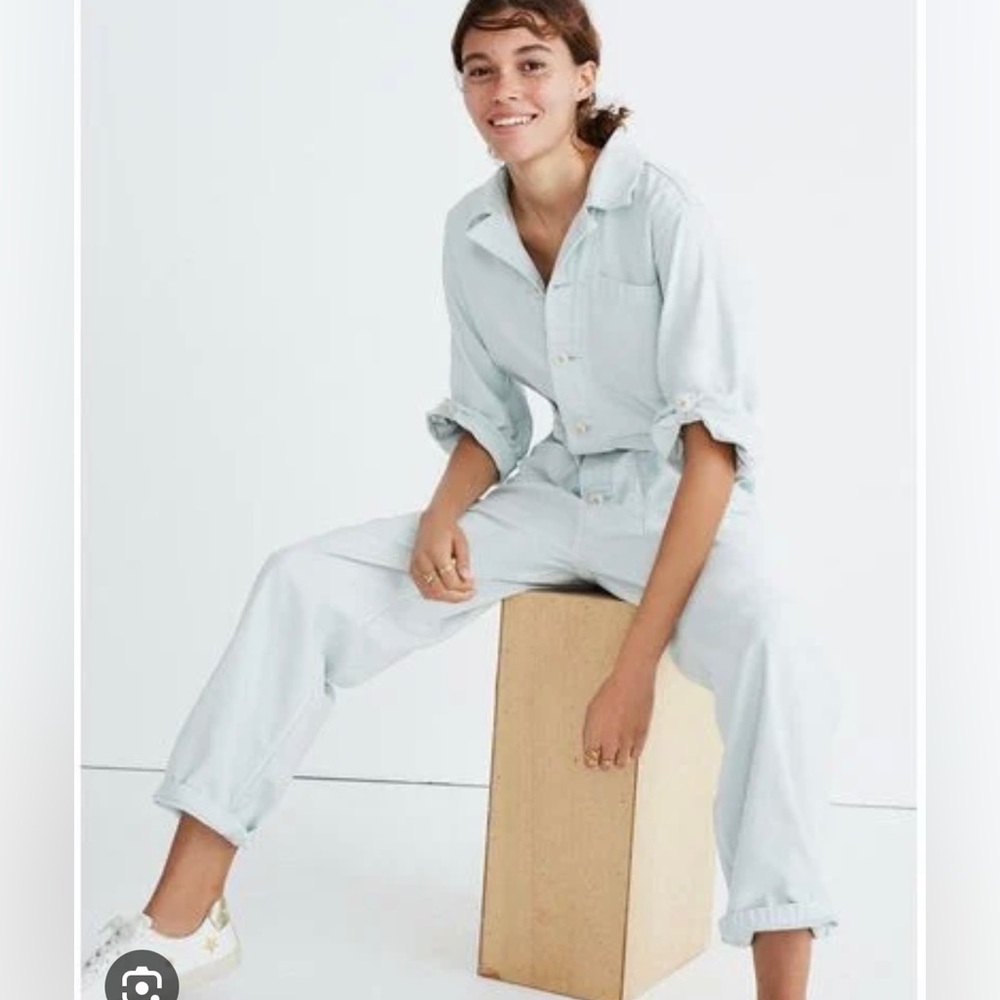 Madewell As Ever Coverall Light Blue XS